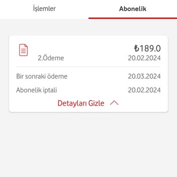 Vodafone Mega Miles Abonelik Çilesi Yeter Artık