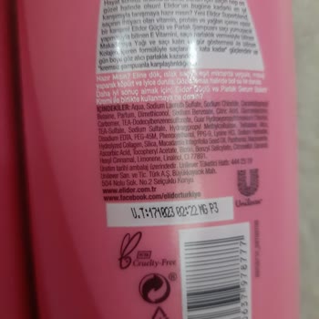 Elidor Şampuan Kesinlikle Köpürmüyor