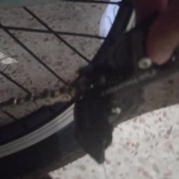 BİM RKS Bisiklet Yarım Saatte Kırıldı