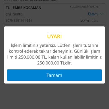 Denizbank Vadeli Hesap Kapatamıyorum