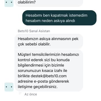 Hesabımı Şifre Yenileme Talebi İle Askıya Alındı Çözüm Bets10