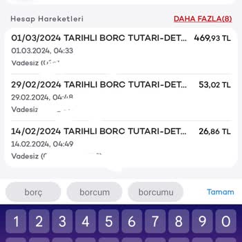 Ak Yatırım Borç Adı Altında Birkaç Tanen Borç Görünüyor