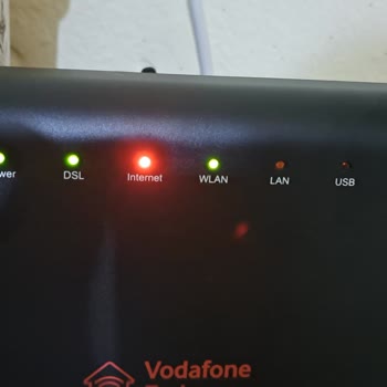 Vodafone Net Baştan Salma İnternet Bağlama Ve Sürekli Kırmızılı Işık