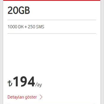 Vodafone Taahhüt Bitmeye Yakın Fahiş Fiyatlı Teklifler