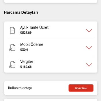 Vodafone Nin Haksız Fatura Ücreti Yansıtması