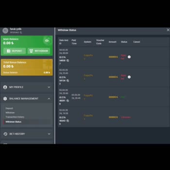 Kalebet 1milyon300 Bin Tl Kazancımı Sildi