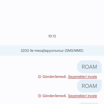 Turkcell Den Şikayetçiyim. Yurt Dışında SMS Alamıyorum.
