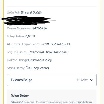 Memorial Hastanesi Diyarbakır Özel Sağlık Kuruluşunda Ücret İadesi Süreciyle İlgili Yaşanan Sorunlar