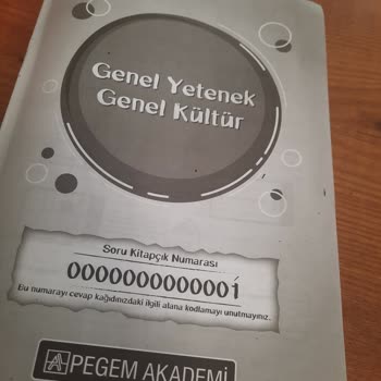 Pegem Deneme Seti QR Kod Sorunu