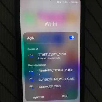 Samsung Galaxy A54 Wİ-Fİ'ye Bağlanamama Sorunu