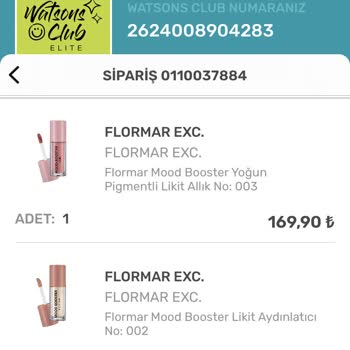 Flormar Mood Booster Allık Renk Değişimi