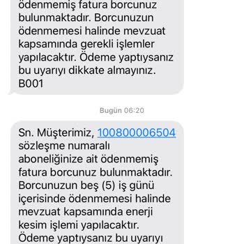 TREPAŞ Rahatsız Edici Mesaj Yollama Saatleri