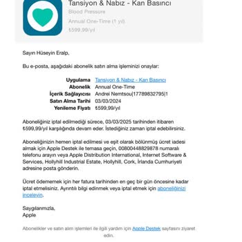Apple Store İzinsiz Program Satın Alma