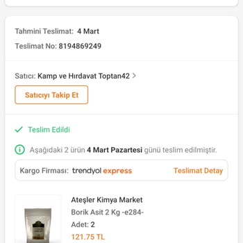 Trendyol Bilerek Eksik Kilo İle Ürün Gönderme