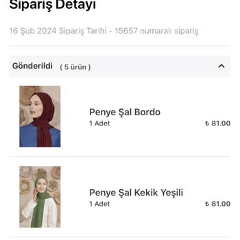 Qafiye Prive 16 Şubattan Beri Siparişim Kargolanmadı