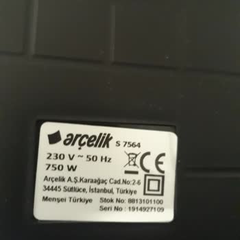 Arçelik Elektrikli Süpürge Çekmiyor