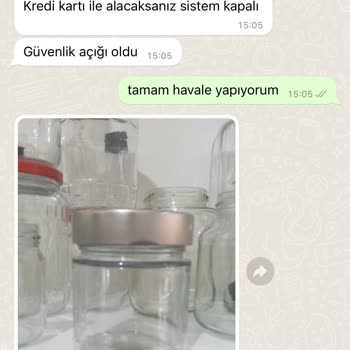 Https://kavanozmarket.com'dan Satın Alınan Kavanozların Gönderilmemesi