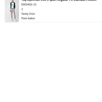 Avva Giyim İade Sürecim İlerlemiyor