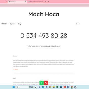 Medyum Macit Hoca'dan Şikayetçiyim