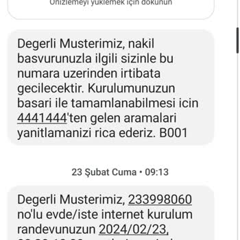Türk Telekom Nakil Başvuru Çilesi