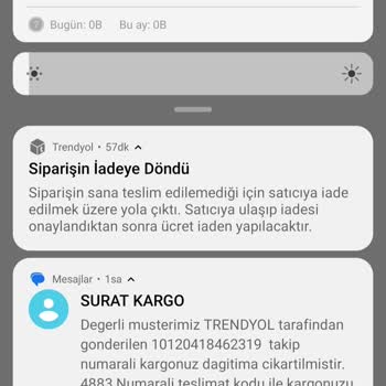 Trendyol Ürünüm Haberim Olmadığı Halde İade Edildi