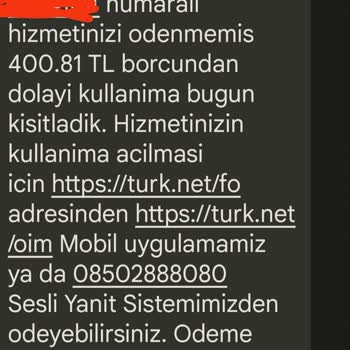 TurkNet Pişmanlıktır İlgi Alaka Yok