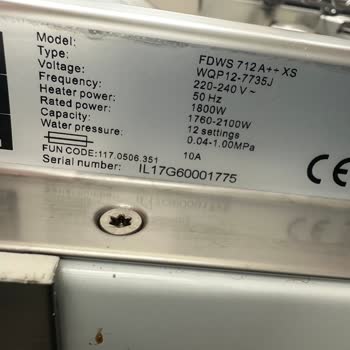 Franke FDWS712A++XS Bulaşık Makinesi Sepet Paslanması