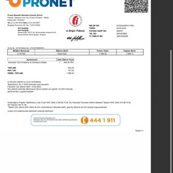 Pronet Cayma Başvurumu Onaylamıyor