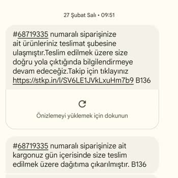 Karaca Züccaciye Karaca Firmasının Kargodan Haberi Yok