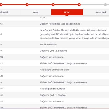 Kargomsende Silivri Dağıtım Noktası Kargo Teslim Edemiyor