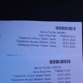 Asus Bilgisayar Asus'tan 15 Gündür Bilgisayarım Hakkında Doğru Dürüst Bilgi Alamıyorum