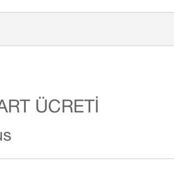 Garanti BBVA Yıllık Kart Ücreti