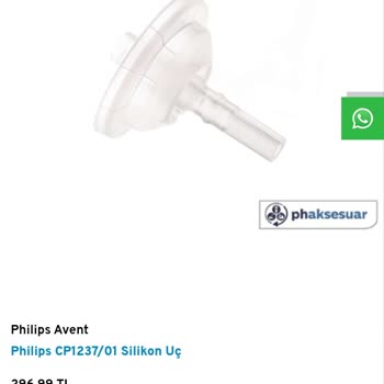 phaksesuar.com Avent Yedek Parça Temin Edilememesi