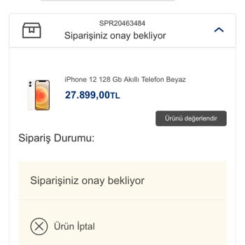 Vatan Bilgisayar Vatan Ödemesi Yapılmış Ürünümüzü Göndermiyor