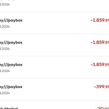 Paybox Hesabımdan Para Çekildi