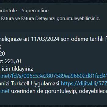 Superonline Teslim Edilen Cihazlar İçin Para Talep Ediyor.