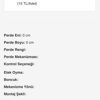 Perde.com Yalan Güven Satışı
