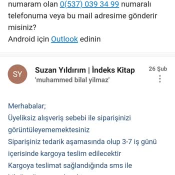 İndeks Kitap Acil Ürün Kargo!