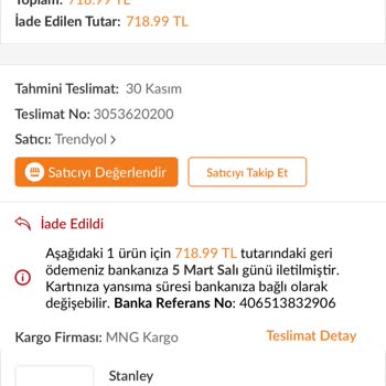 Trendyol Ürün İnceleme Fiyaskosu