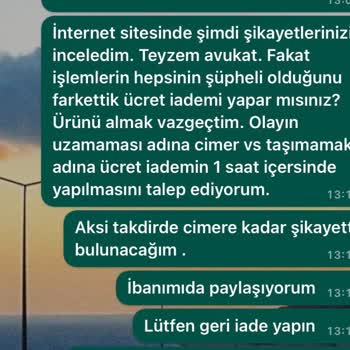 Mivia Butik Para Ödemesi Yapmıyor