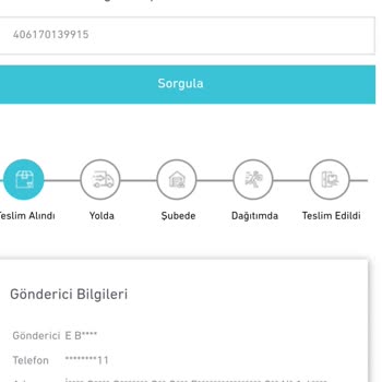 Scotty Kargo Firması 4 Gündür Ürünlerimi Yola Çıkarmamışlar