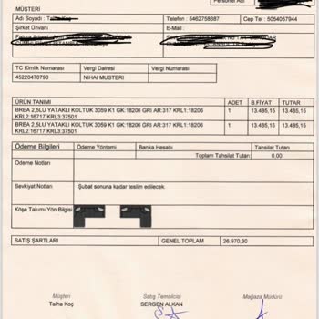 Divan Ev Teslimat Yapmıyor