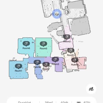 PHILIPS Ev Aletleri Philips 7000 Serisi Robot Süpürge Harita Sorunu
