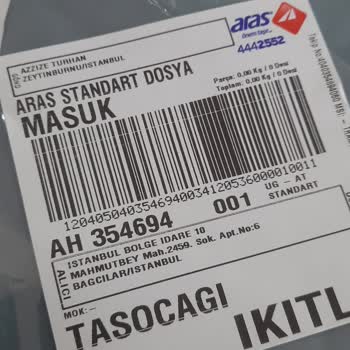 Aras Kargo Kargonun İhmalkarlığı Başıma Bela Açacak.