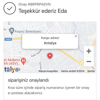 Pamilyum Sipariş Ettiğimi Düşündüğüm Şey Bana Ulaşmadı
