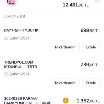 Pamilyum Sipariş Ettiğimi Düşündüğüm Şey Bana Ulaşmadı