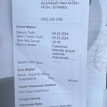 Teknosa.com Duyarsızlığı Satıcı Teknomahall