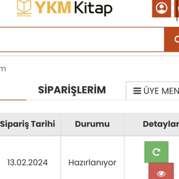 YKMkitap 1 Aydır Gelmeyen Kitap