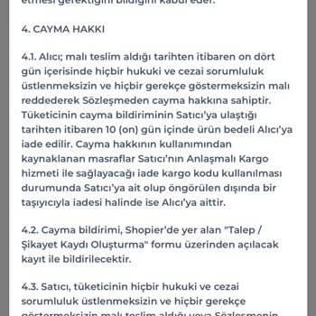 Sneakerslifee.tr Ürün İadesini Kabul Etmiyor