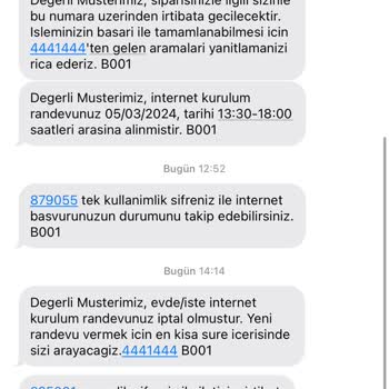 Türk Telekom Pahalı Tarife Satmak İçin Randevuyu İptal Ediyor.